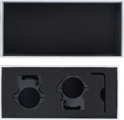 ohhunt® 30mm Picatinny Scope Rings Mount 7075 Aluminum - Med Profile