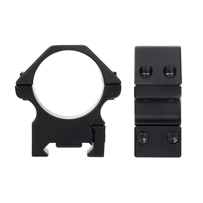 ohhunt® 30mm Picatinny Scope Rings Mount 7075 Aluminum - Med Profile