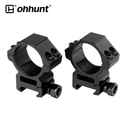 ohhunt Picatinny 30mm Scope Rings Medium Profile 2PCs Mounts Accessories