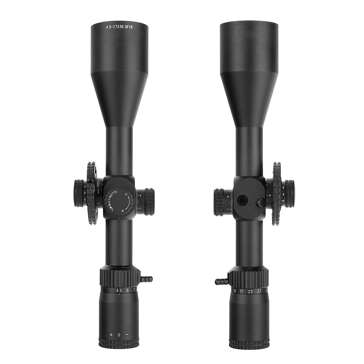 ohhunt 4.5-27X56 SFIR Rifle Scope with Sunshade - Wire Reticle