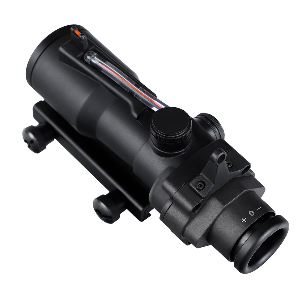 ohhunt® 4X32 Prism Scope With Red Optic Fiber