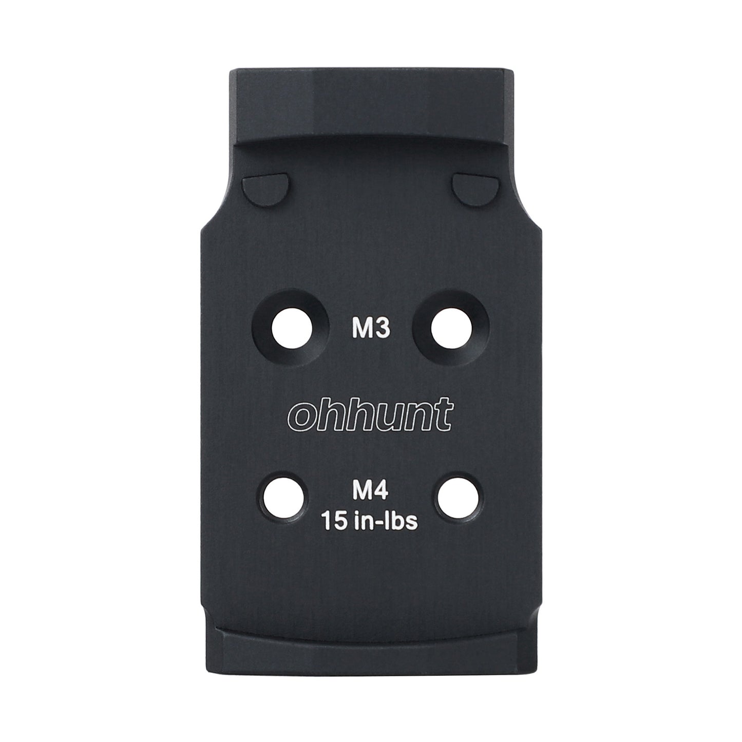 ohhunt Optic Adapter Plate Compatible with Walther PDP 2.0, Compatible with Holosun 407K/507K/EPS Carry/EPS/Osight K S SE/RomeoZero