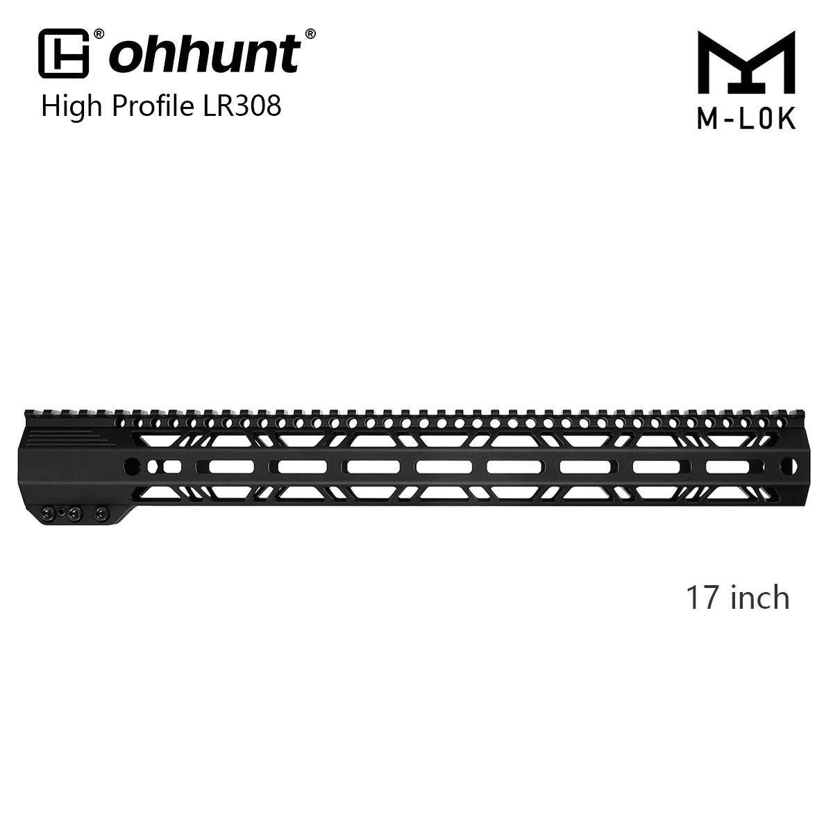 AR-15 フリーフロート M-Lok ハンドガード 7