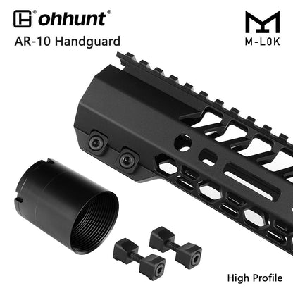 ohhunt® AR-10 Steel Barrel Nut fit AR10 Slim Clamp on System Handguard