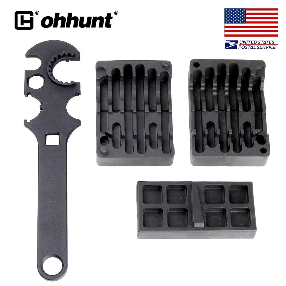 ohhunt® AR15 アーモラーズバレルナットキャッスルナットレンチ M4 M16
