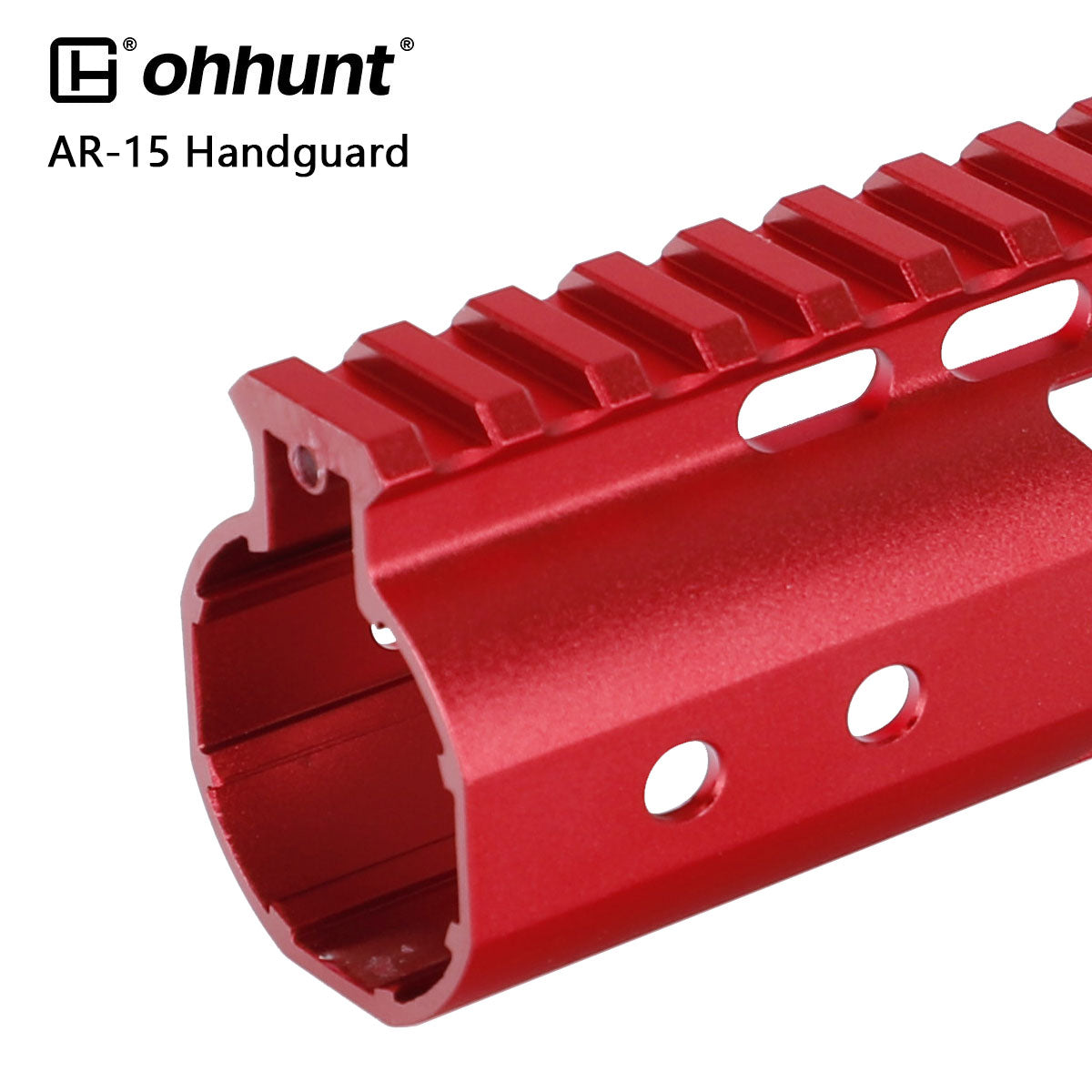 AR15 red color handguard