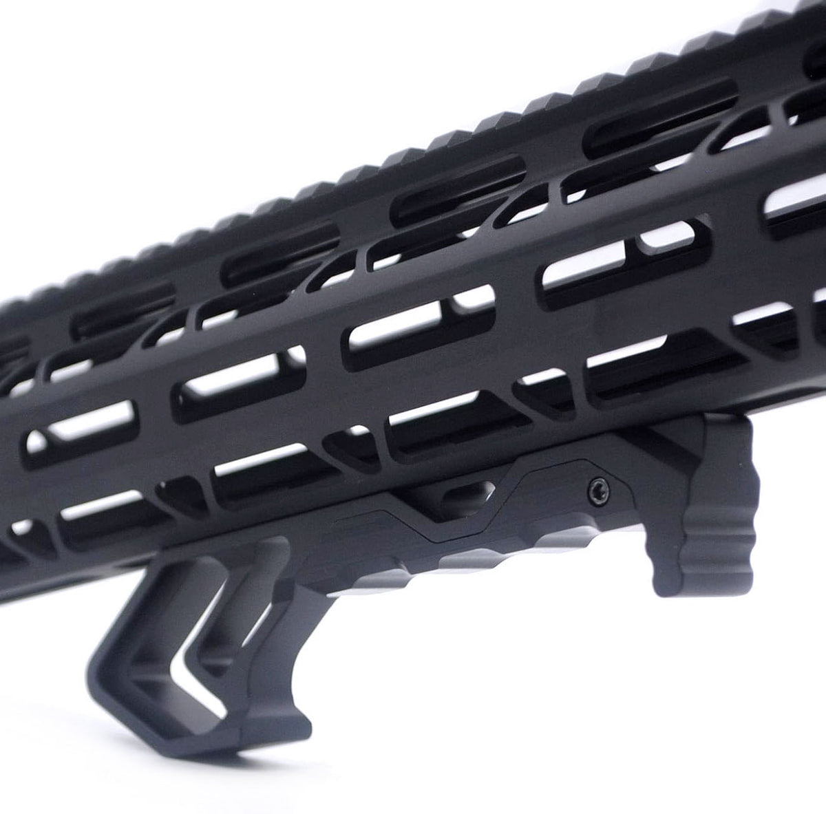 M-LOK Handstop Barricade Stop 5.5” Metal Foregrip for AR-15/AR-10 - Bl ...