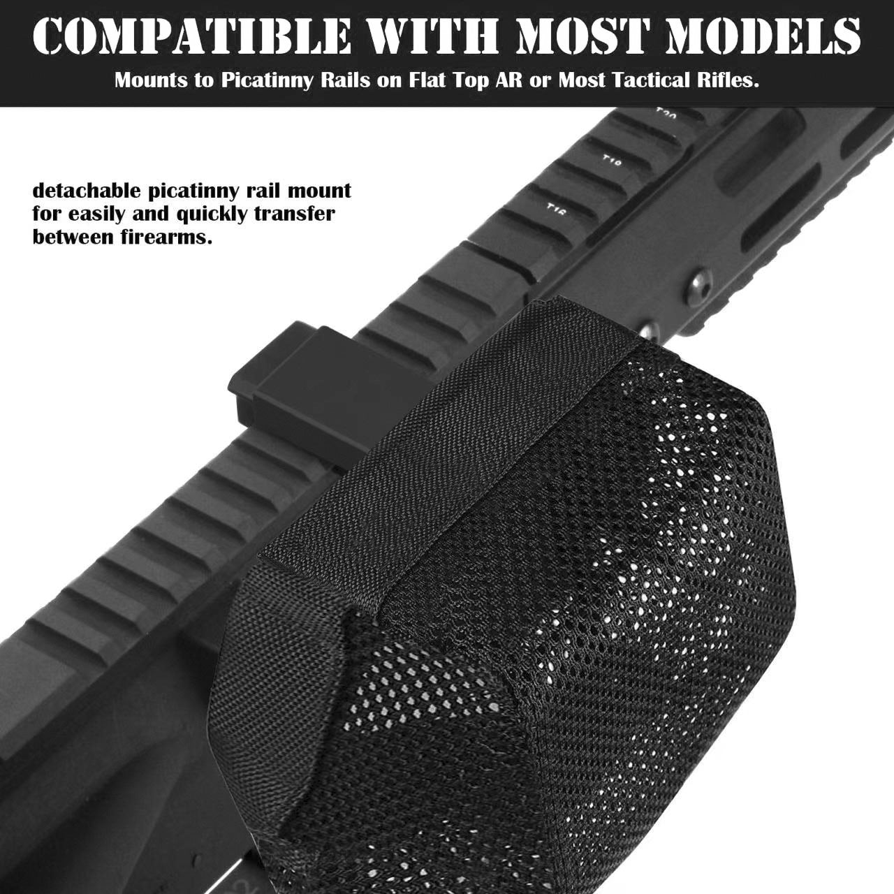 ohhunt Brass Catcher Nylon shell catcher with Picatinny Mount