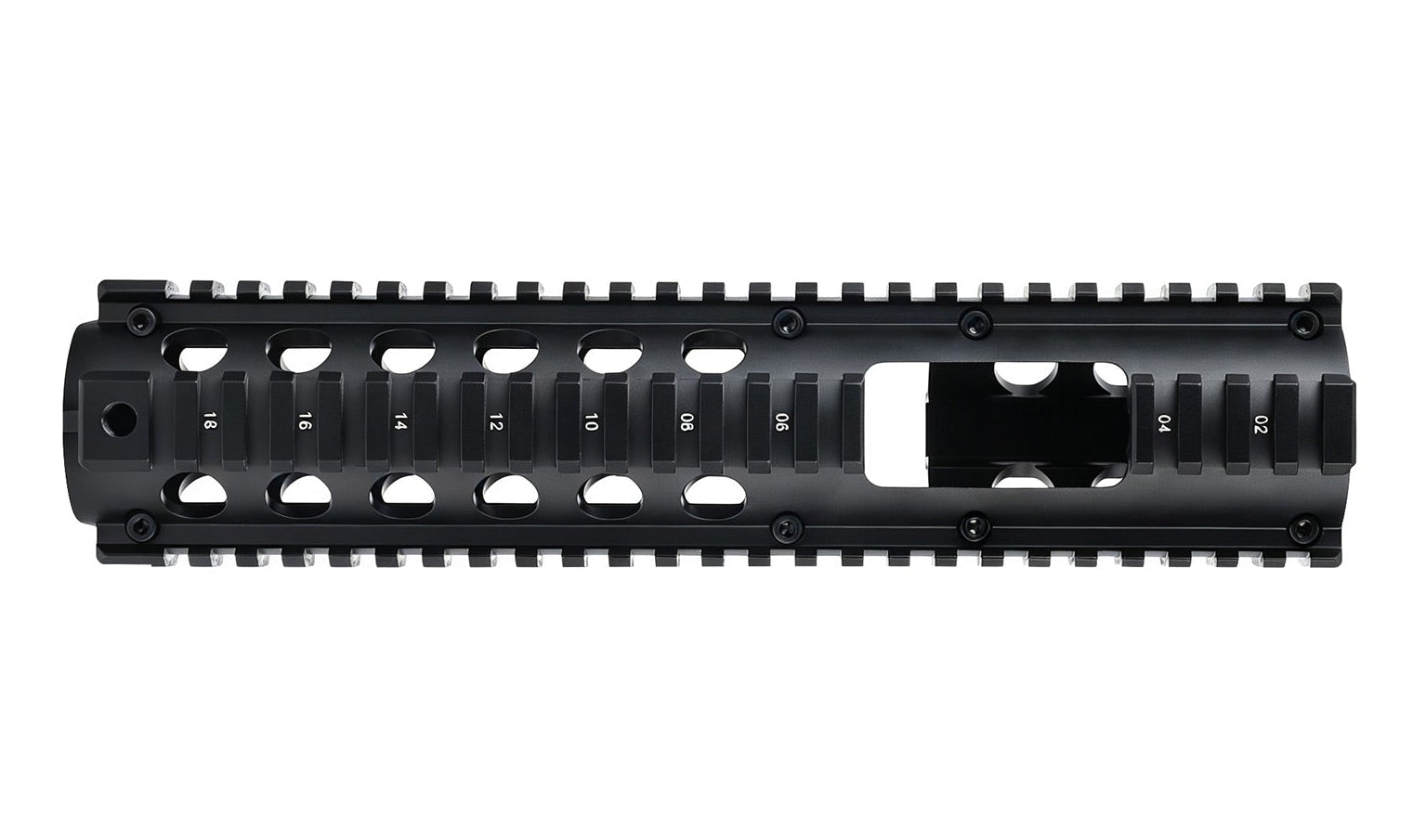 AR-15 Extended Quad Rail Handguard with FSP Cutout