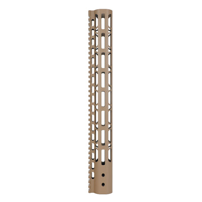 ohhunt® AR-15 M-lok Free Float Handguard 7" 9" 12" 13.5" 15" - Desert Tan