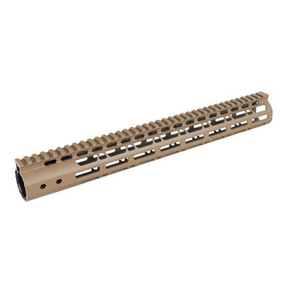 ohhunt® AR-15 M-lok Free Float Handguard 7" 9" 12" 13.5" 15" - Desert Tan
