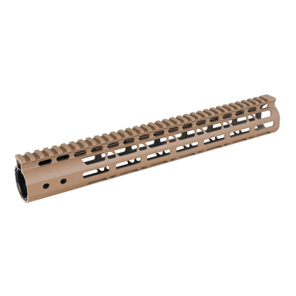 ohhunt® AR-15 M-lok Free Float Handguard 7" 9" 12" 13.5" 15" - Desert Tan