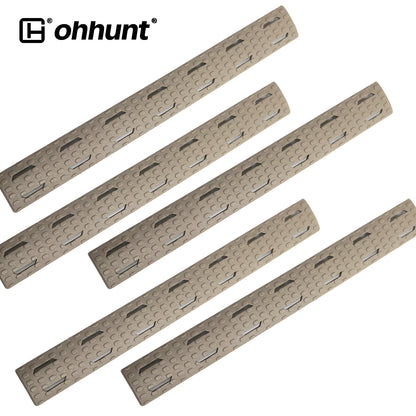 FDE Non-Slip M-LOK Rail Covers