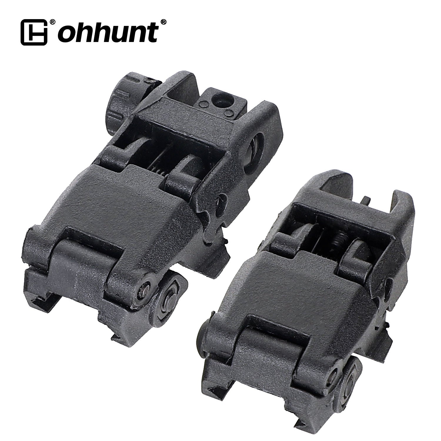 Ohhunt モデル 4 AR 15 タクティカル フリップ アップ フロント リア