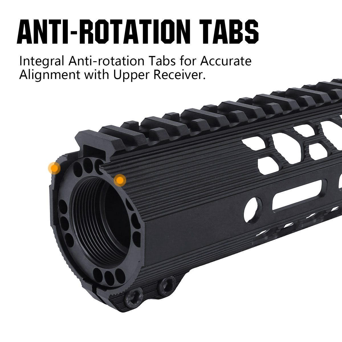 Anti Rotation Locking Tab AR15 Handguard | Best AR-15 Free Float Handguards for the Money – ohhunt