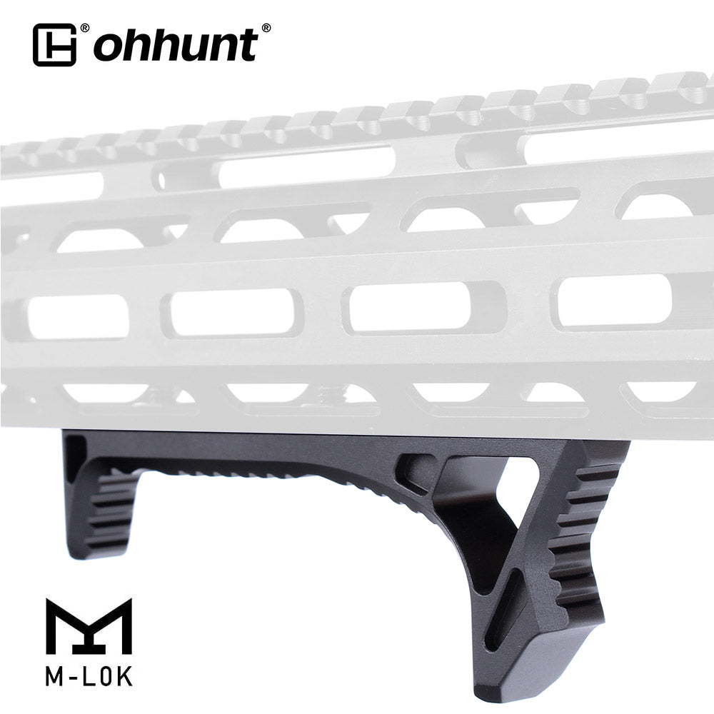 Angled Handstop AR-15 Link Curved Handstop Metal Angled Foregrip 4.6