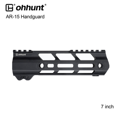 ohhunt® Gen2 AR-15 Lightweight Free Float M-LOK Handguard 7" 10" 12" 13.5" 15"