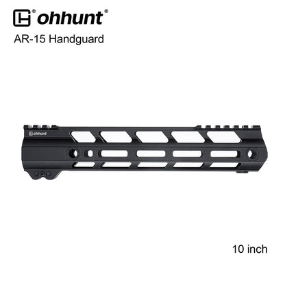 ohhunt® Gen2 AR-15 Lightweight Free Float M-LOK Handguard 7" 10" 12" 15"