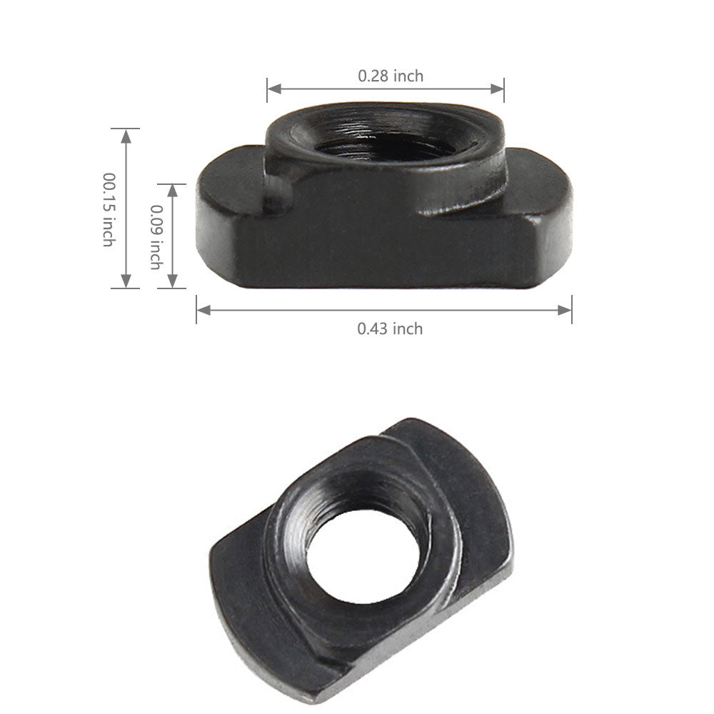 Conjunto de substituição alternativa M-LOK T-Nut - roscas M4 – ohhunt