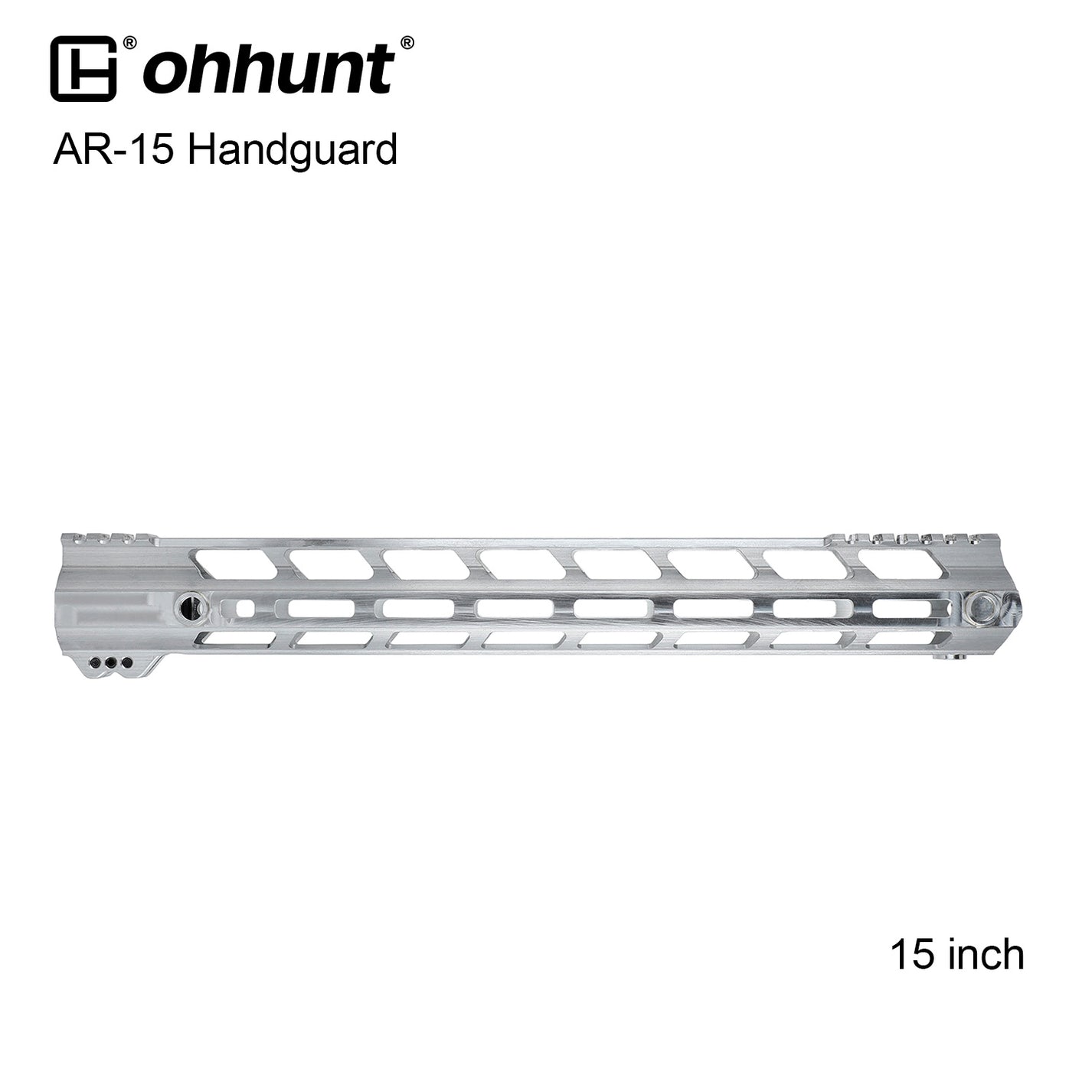 AR15 Lightweight Free Float MLOK Handguard 4 7 9 10 12 13.5 15 inch