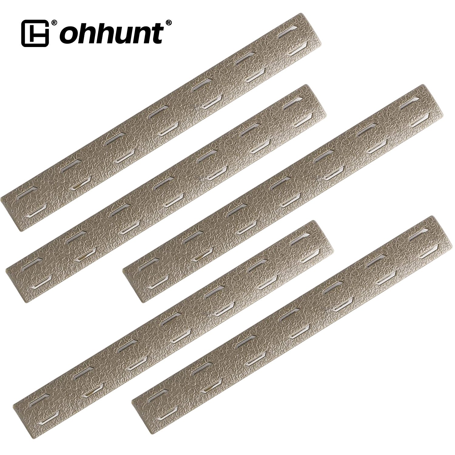 5.5 inch M-LOK Rail Covers Handguard Cover Panel - FDE