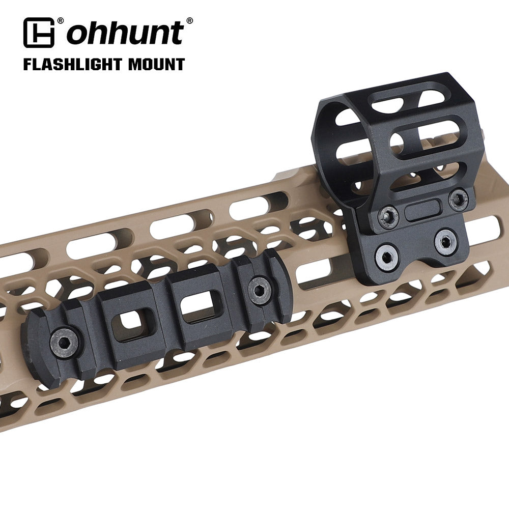ohhunt® 20-30mm Offset M-lok Flashlight Clip Holder Mount