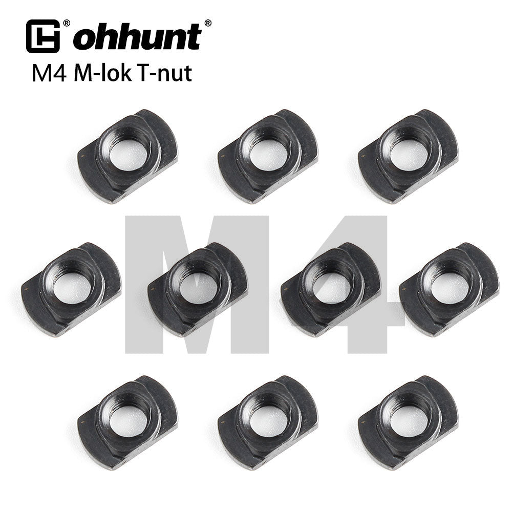 M-LOK T-Nut Alternative Replacement Set - M4 Threads – ohhunt
