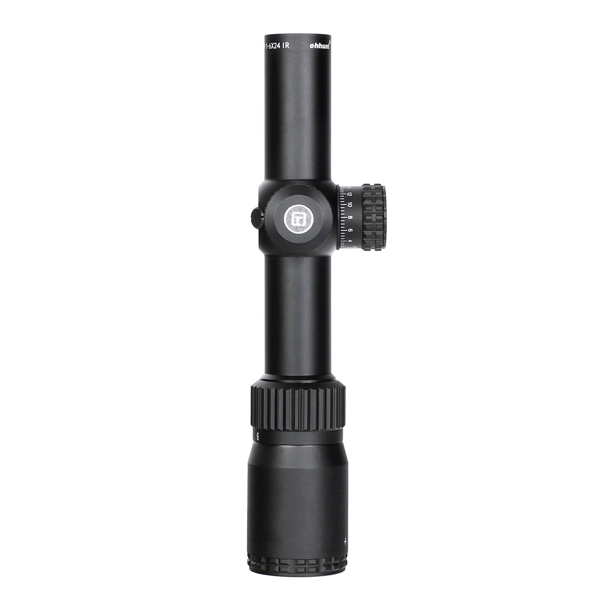 ohhunt®コンパクトライフルスコープ 1-5X LPVO 光学照準器 ohhunt® LR 1-6X24 FFP Rifle Scope Horseshoe Reticle 1-6x LPVO Optics