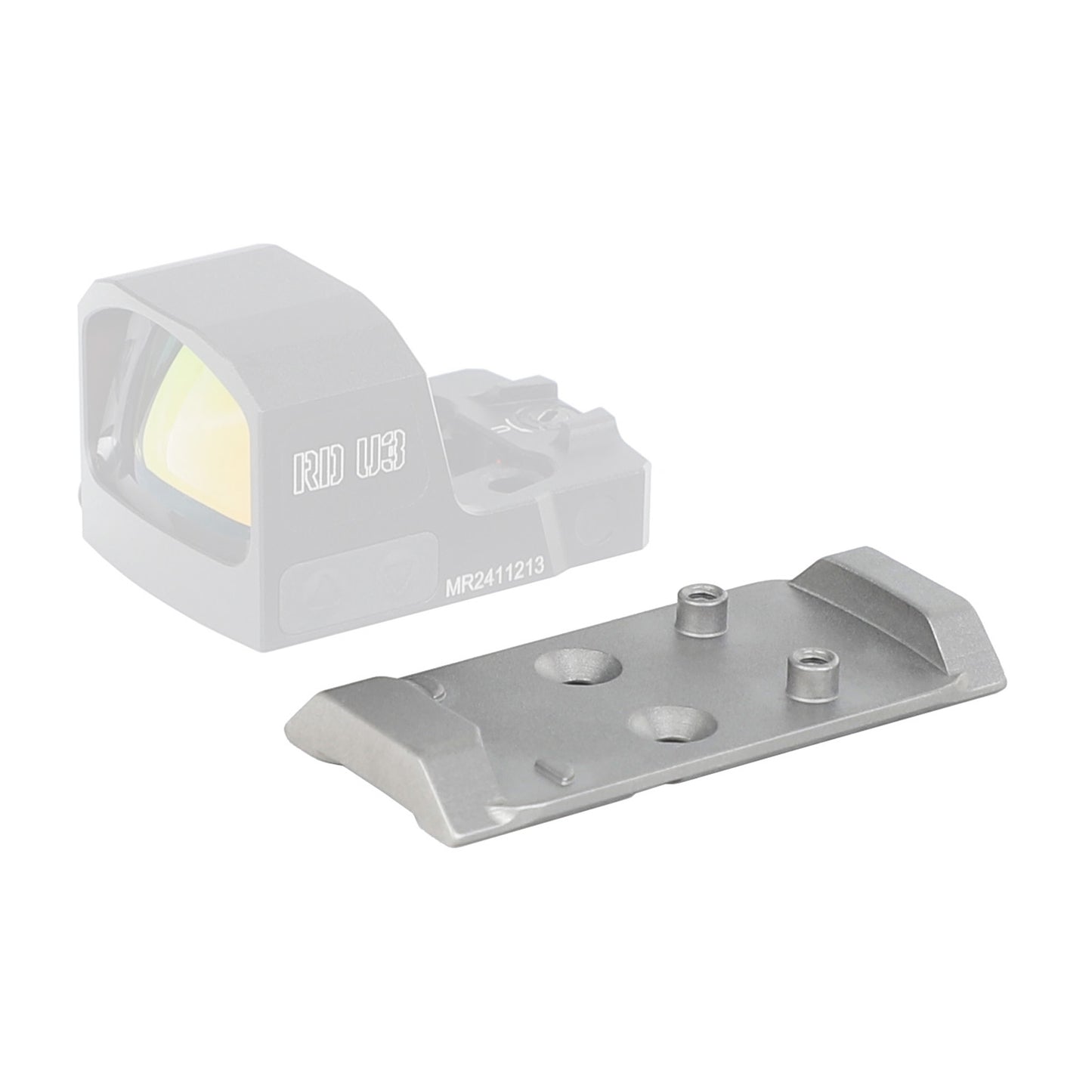 Red Dot Adapter Plate Compatible with Holosun 407K/507K/EPS and fit CZ P-10