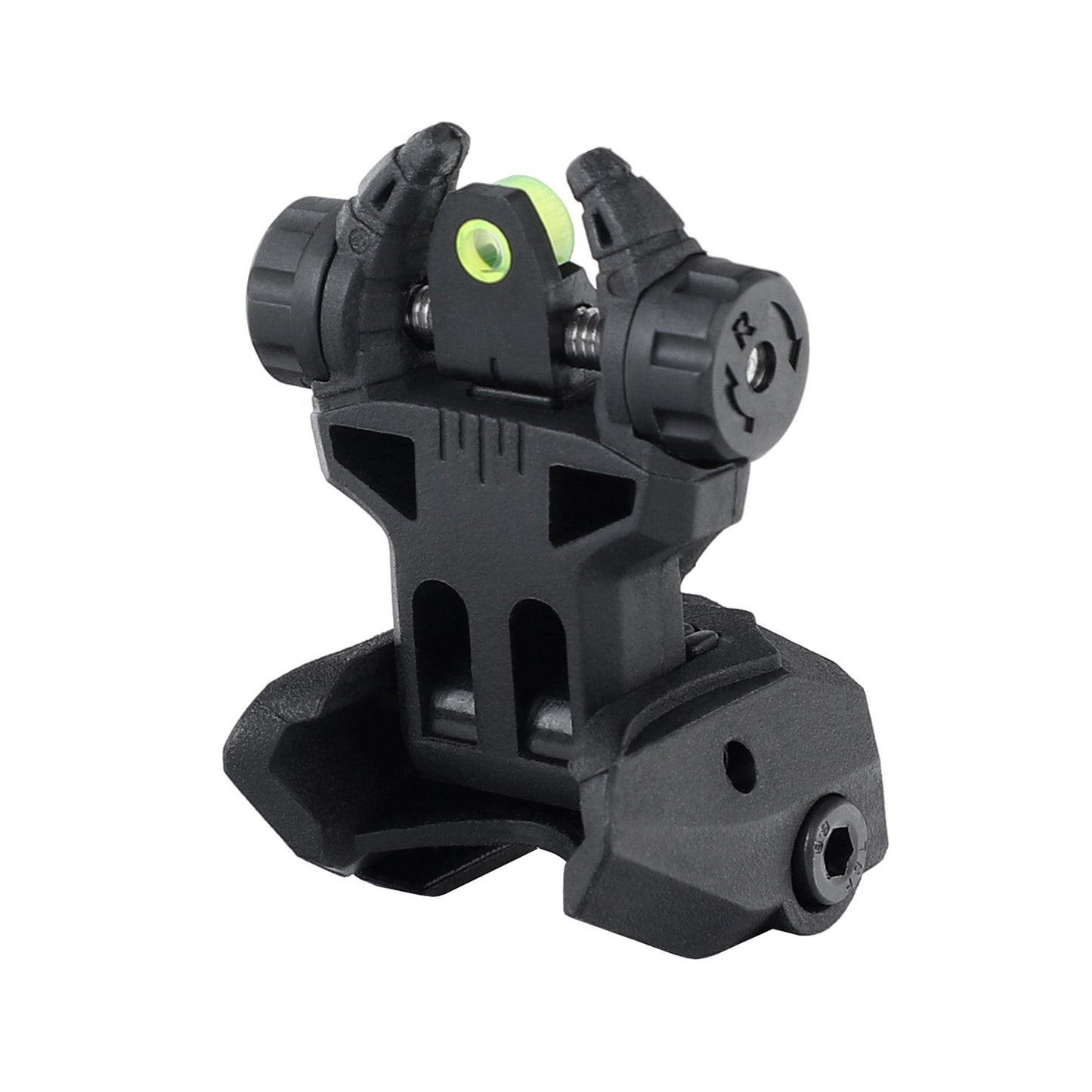ohhunt® Fiber Optic Flip Up Sights Polymer - Beast Horn