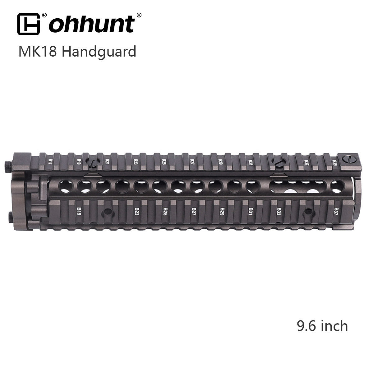 MK18 Quad Rail Handguard tan color