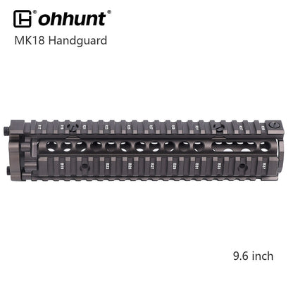 MK18 Quad Rail Handguard tan color