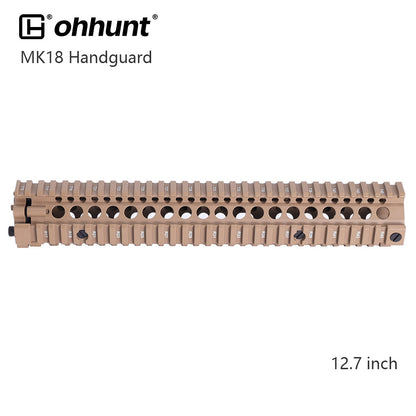 Ohhunt Tan MK18 Quad Rail Handguard 