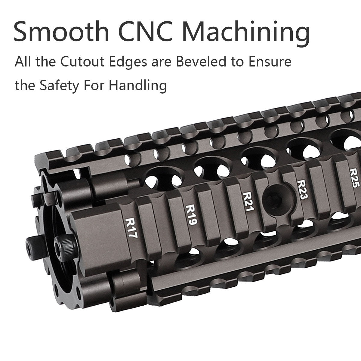 Coyote Tan M4A1 Handguard with FSP Cutout Free Float Quad Rail for AR- –  ohhunt