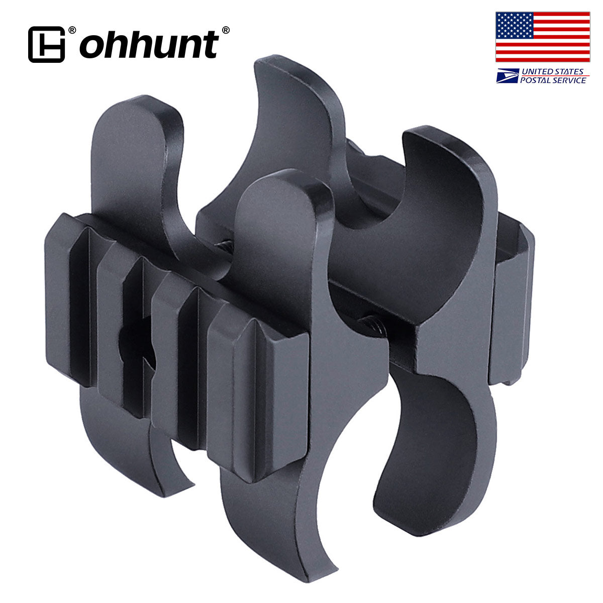 Mag Rails China ohhunt® Picatinny Magazine Tube Clamp with Two Picatinny Rails for Ber