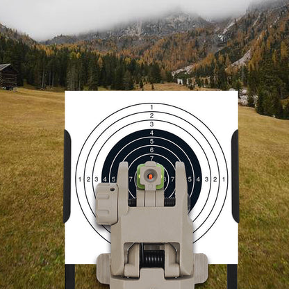 Polymer Back Up Front Rear Sight for Picatinny