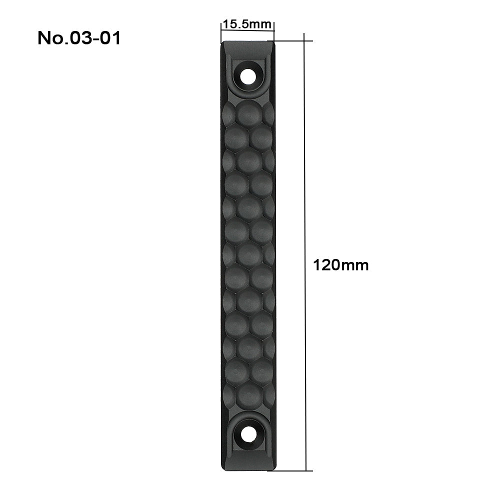 Keymod Rail Protective ohhunt® Rail Covers Grip Panels for M-LOK & Keymod Handguards Aluminum