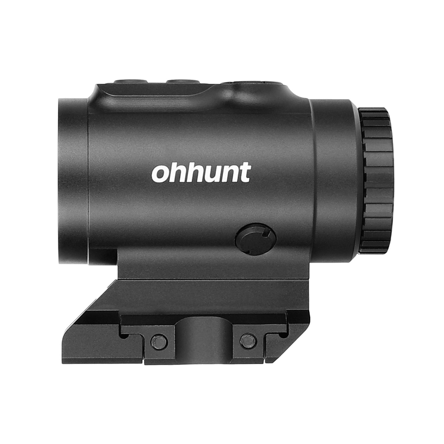 ohhunt® 3X Prism Scope Red Illuminated with Absolute Co-Witness Mount