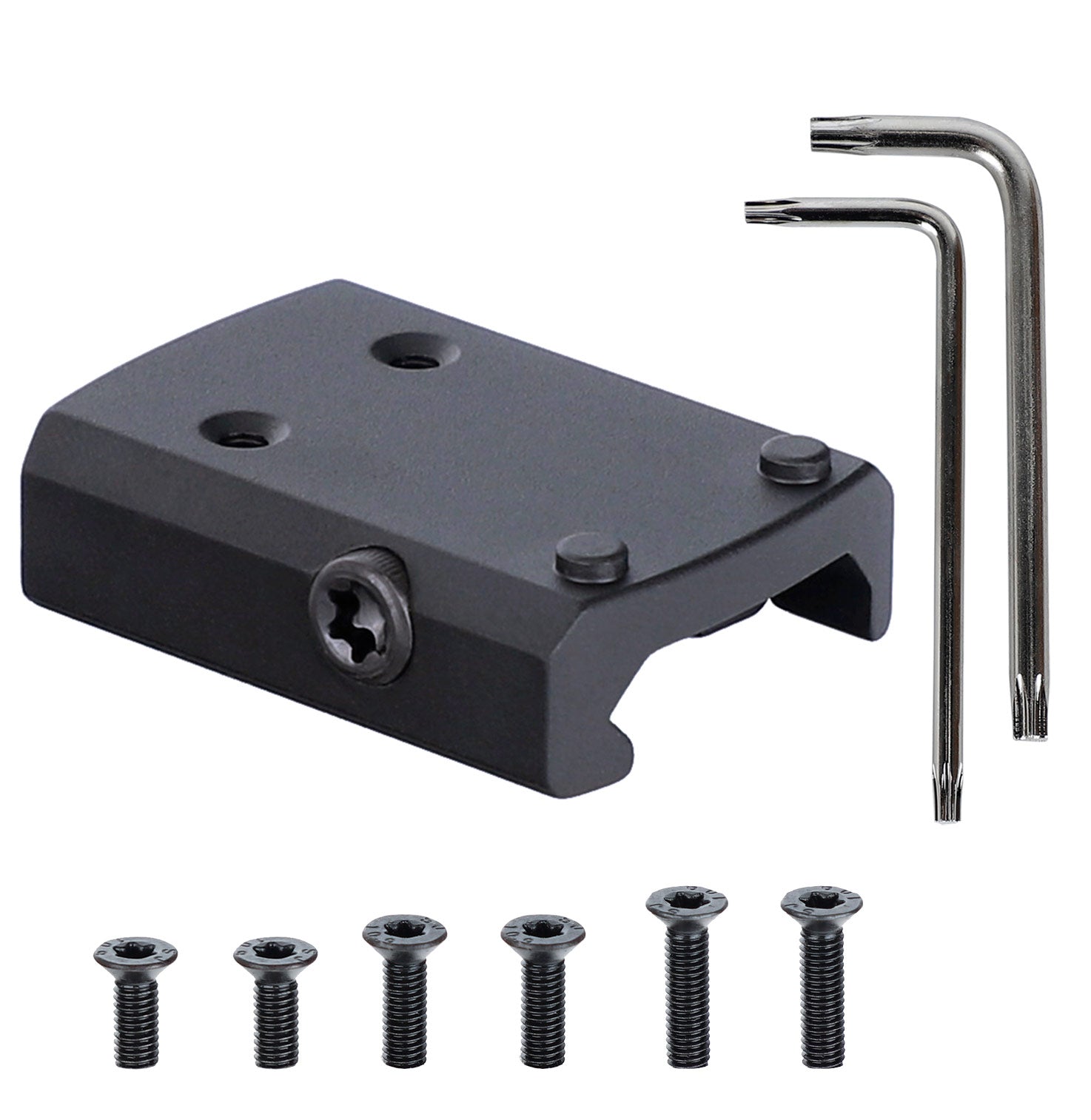 Glock 43x Mos Accessories Ohhunt Red Dot Mount Plate For Holosun