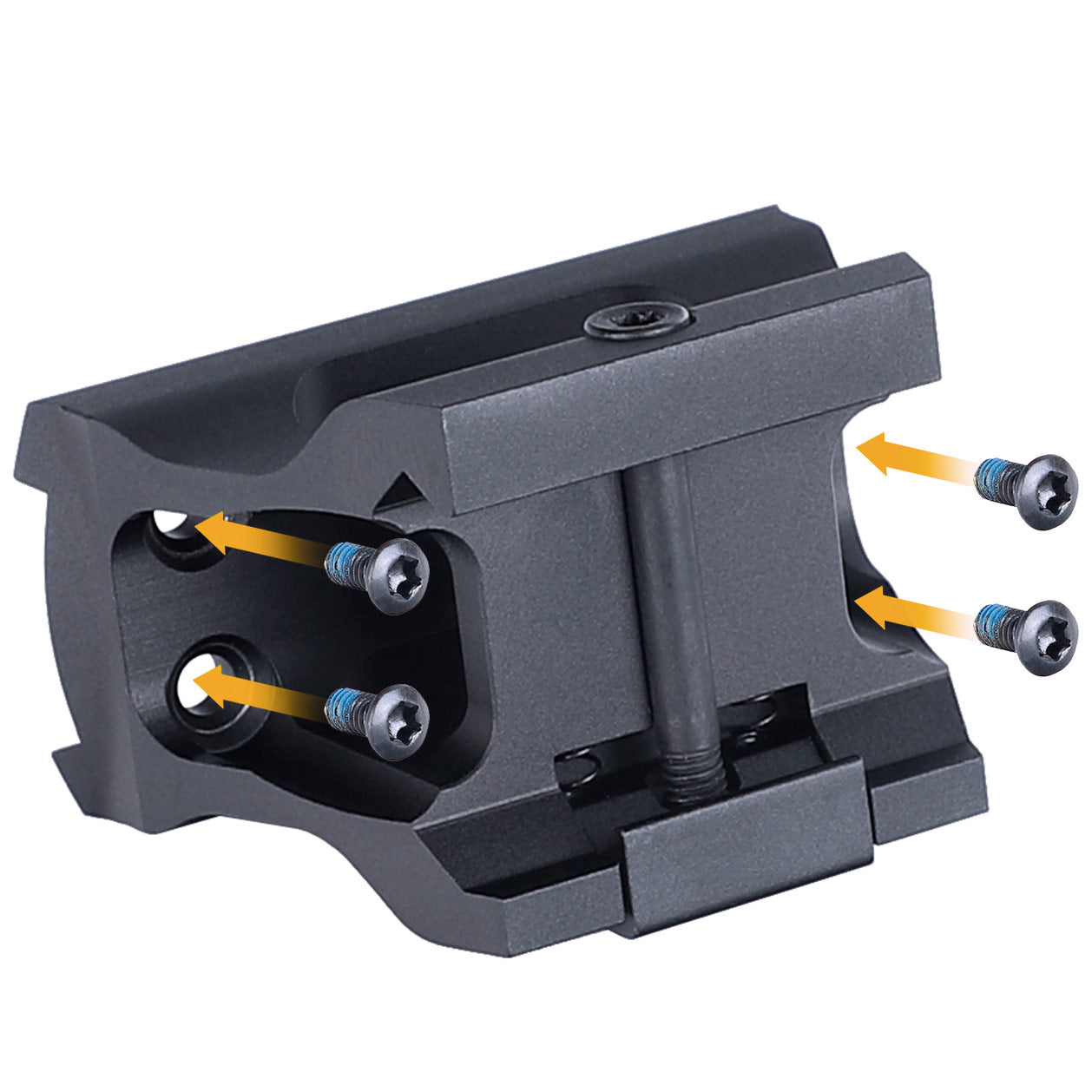 ohhunt® Picatinny Red Dot Riser Mount Lower 1/3 Co-witness Height Comp