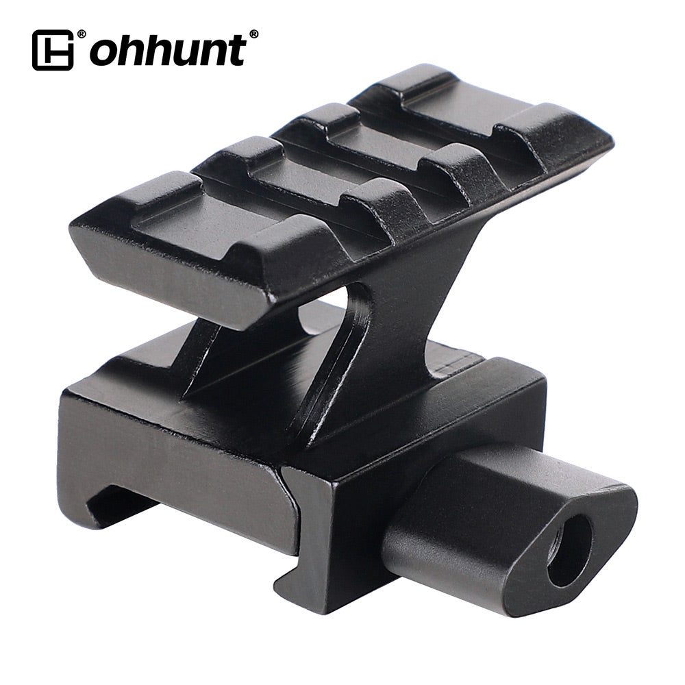 ohhunt® Picatinny Rail Red Dot Riser Mount High Profile See Through De