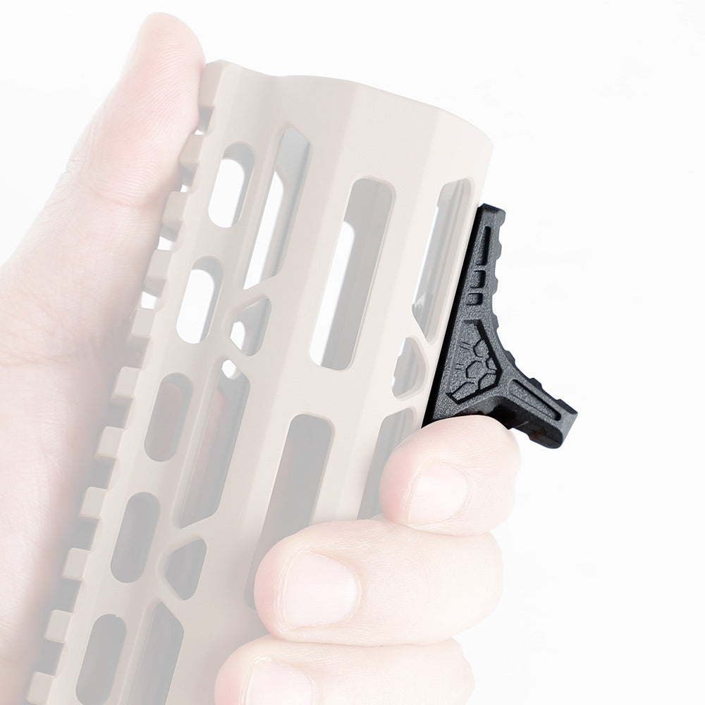 Polymer Mini Handstop for M-Lok & Keymod Python Pattern - 1.58“ – ohhunt