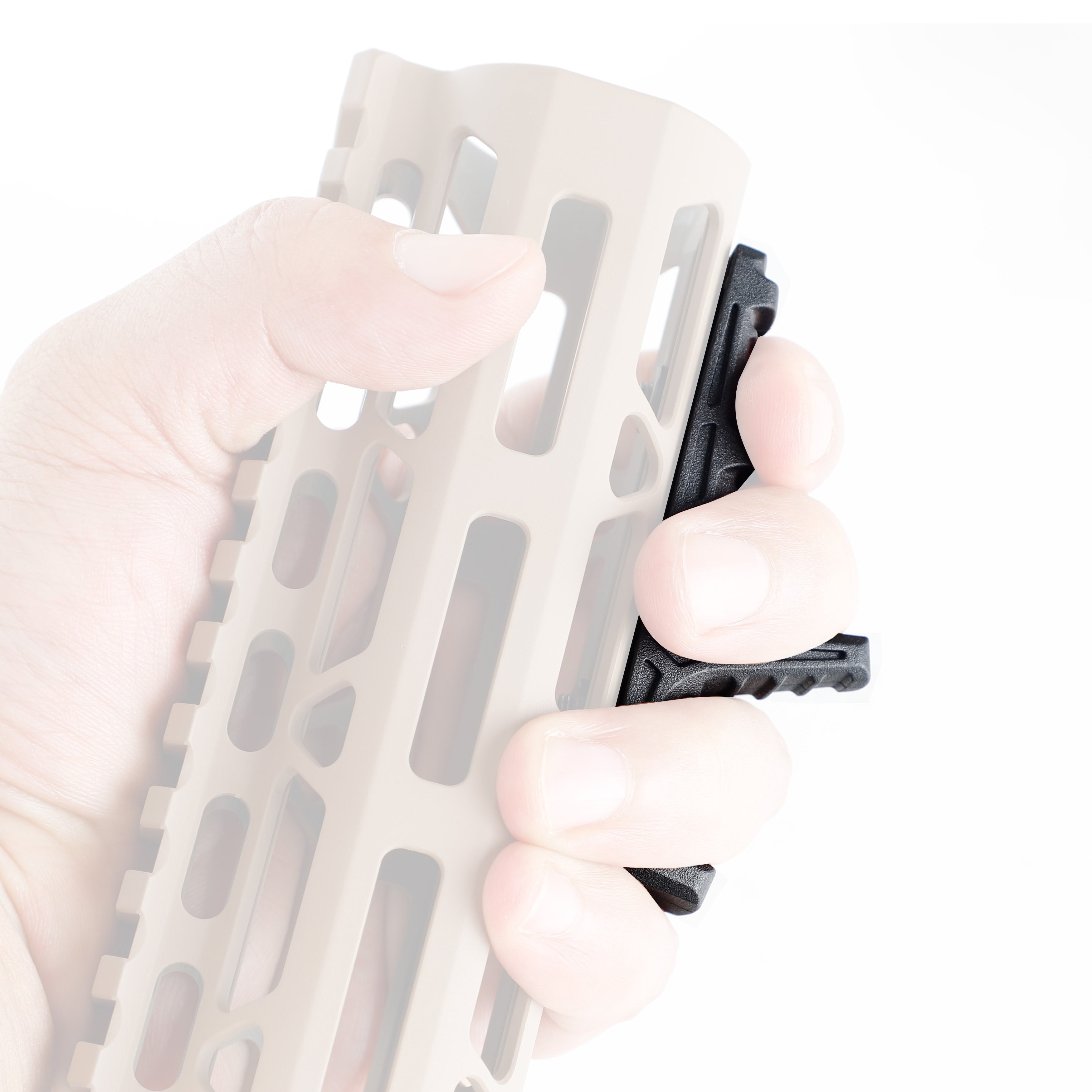 Polymer Universal Handstop for M-LOK & Keymod Python Pattern- 3.15 ...