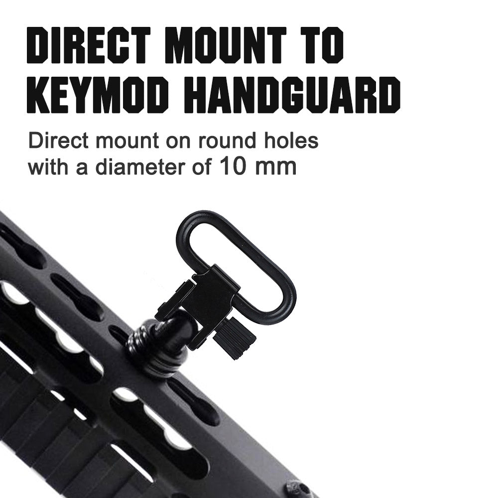 ohhunt® QD Sling Stud to Sling Swivel Mount to Keymod & M-lok Handguar