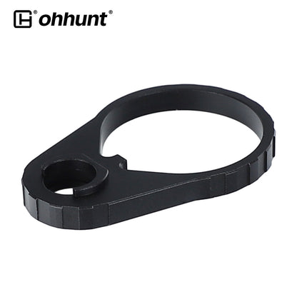 ohhunt® Ultralight QD End Plate & Castle Nut Set for AR-15 AR-308 - Black Gold Silver Color