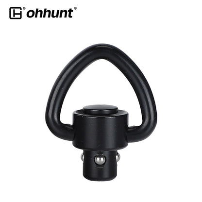 ohhunt® Triangle Push Button Loop QD Sling Swivels for 2-Point Rifle Sling