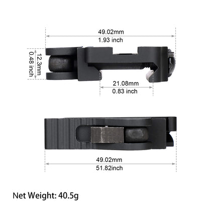 Ohhunt Quick Detach QD Picatinny Riser Halterung für Red Dot Sight AR-15 M16