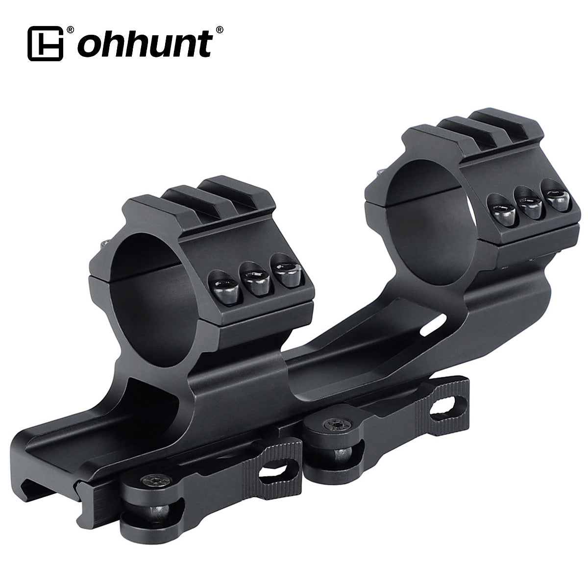 ohhunt® 30mm QD Cantilever Scope Mount with Top Picatinny Rail