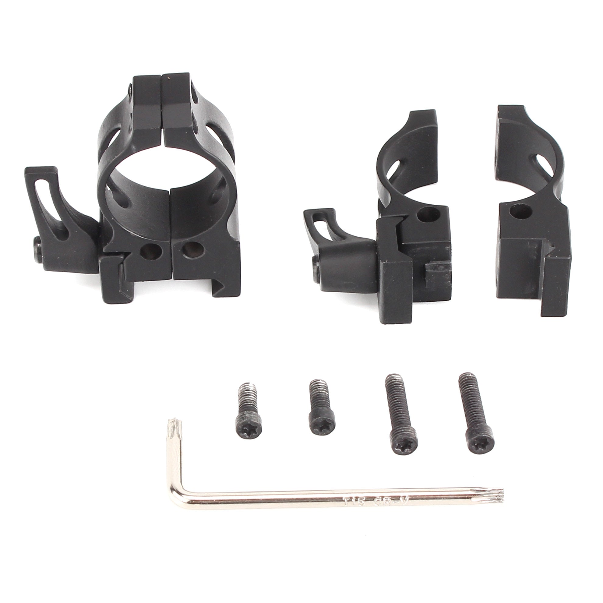 ohhunt® 鋳鋼 1 インチ クイックリリース スコープ リング マウント