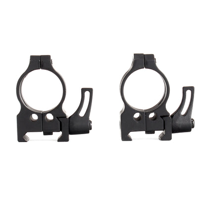 ohhunt® Cast Steel 1 inch Quick Release Scope Rings Mount -  High Low Profile